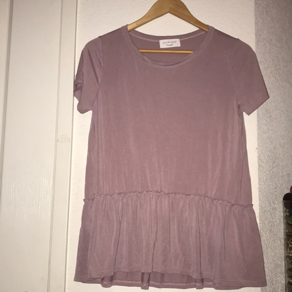 Peplum top